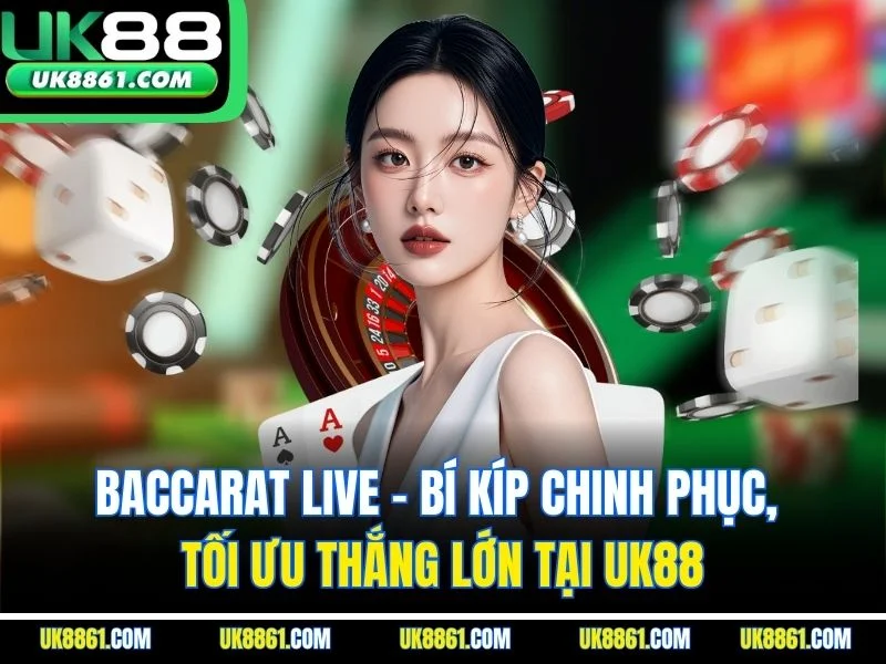 Baccarat Live - Bí Kíp Chinh Phục, Tối Ưu Thắng Lớn Tại UK88