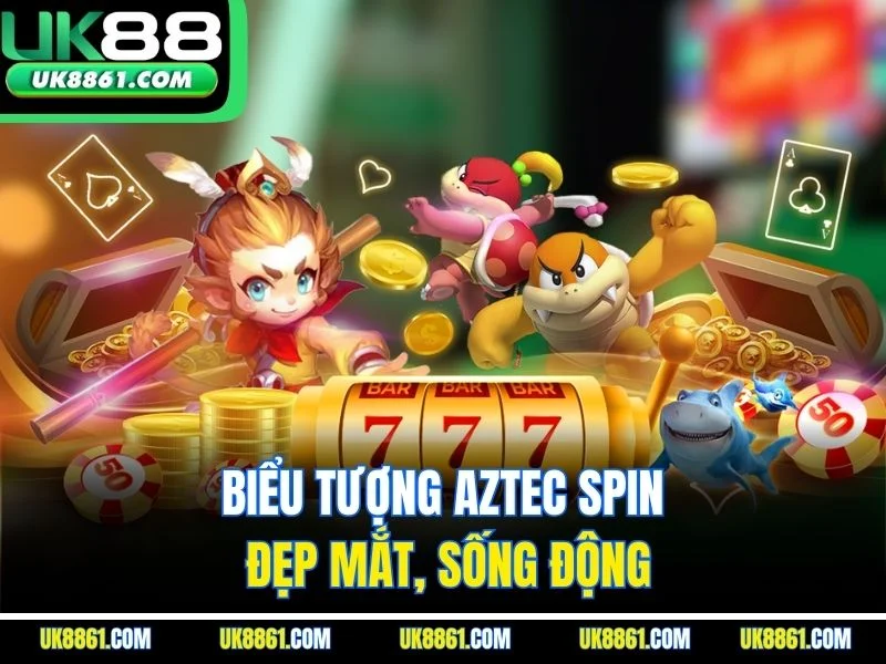 Biểu tượng Aztec Spin đẹp mắt, sống động