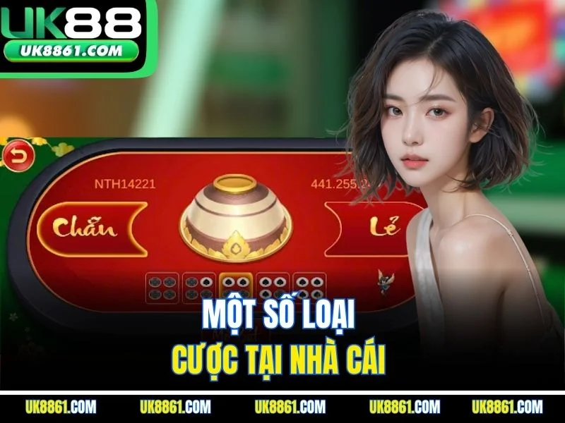 Một số loại cược tại nhà cái 