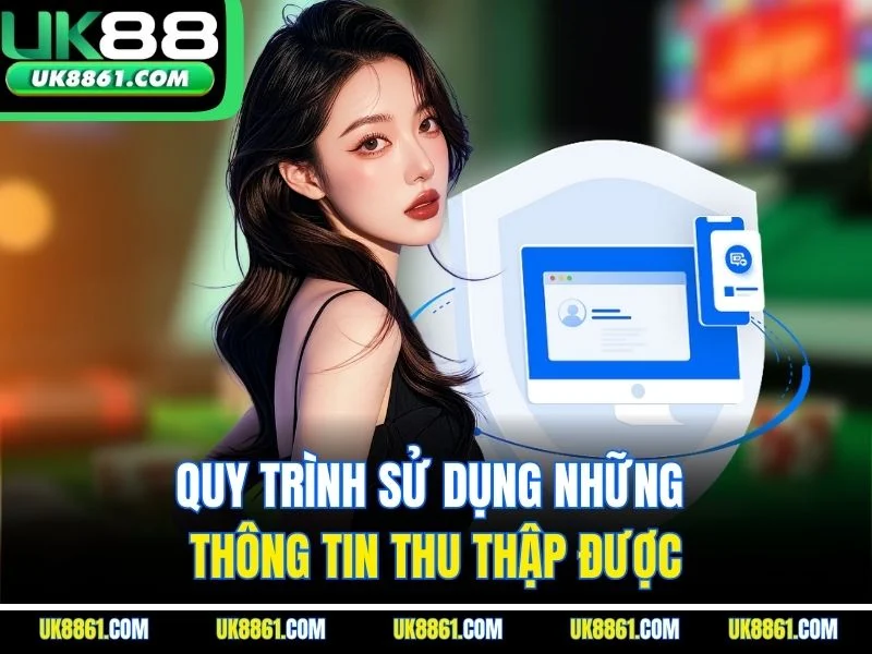 Quy trình sử dụng những thông tin thu thập được