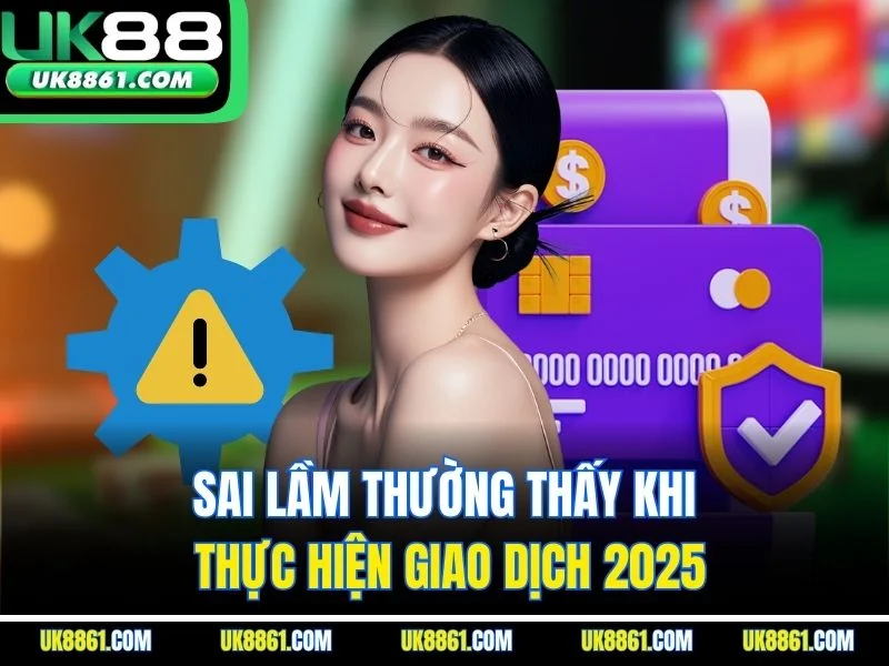 Sai lầm thường thấy khi thực hiện giao dịch 2025