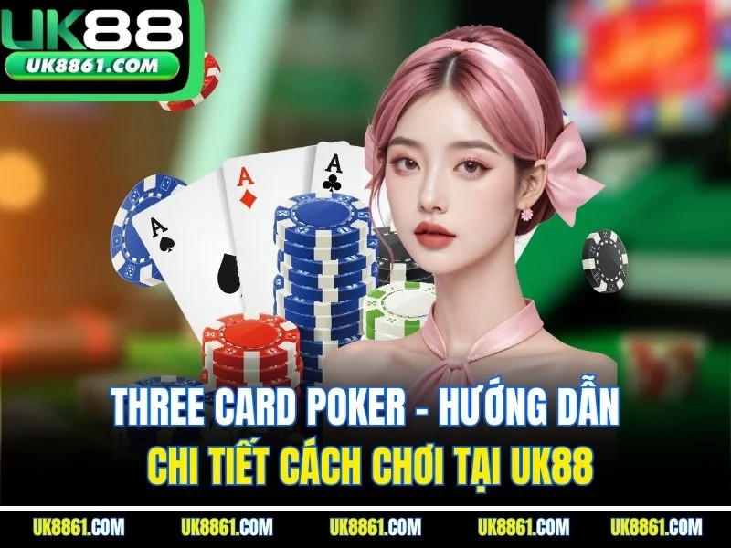 Three Card Poker - Hướng Dẫn Chi Tiết Cách Chơi Tại UK88