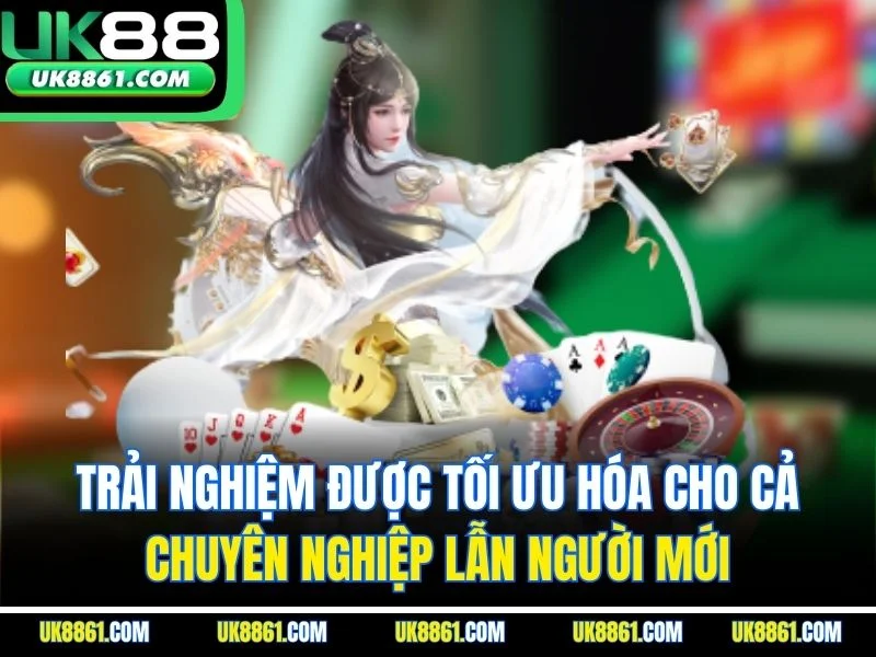 Trải nghiệm được tối ưu hóa cho cả chuyên nghiệp lẫn người mới