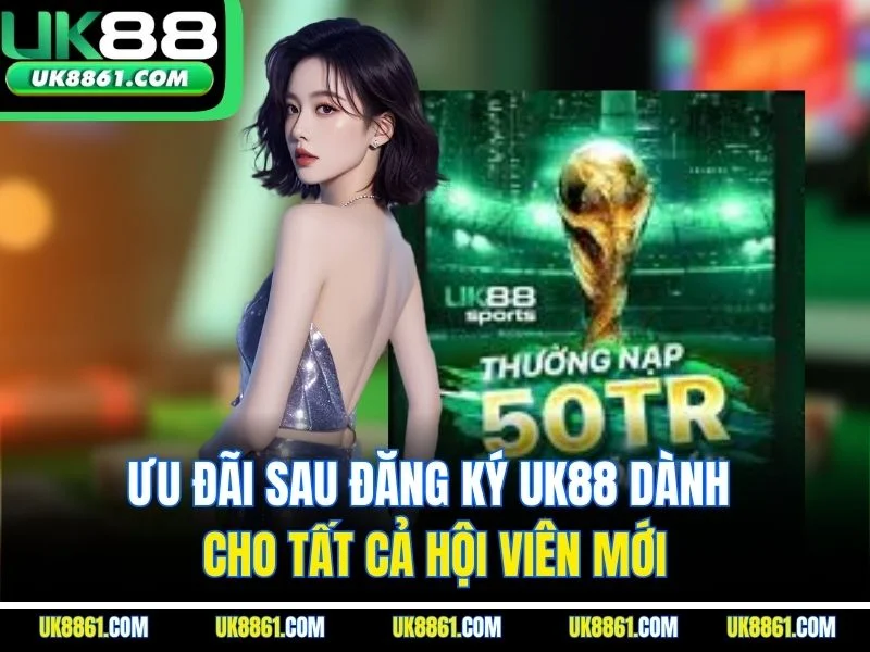 Ưu đãi sau đăng ký UK88 dành cho tất cả hội viên mới
