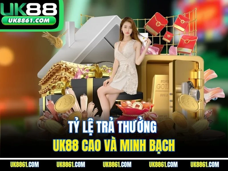 Tỷ lệ trả thưởng UK88 cao và minh bạch